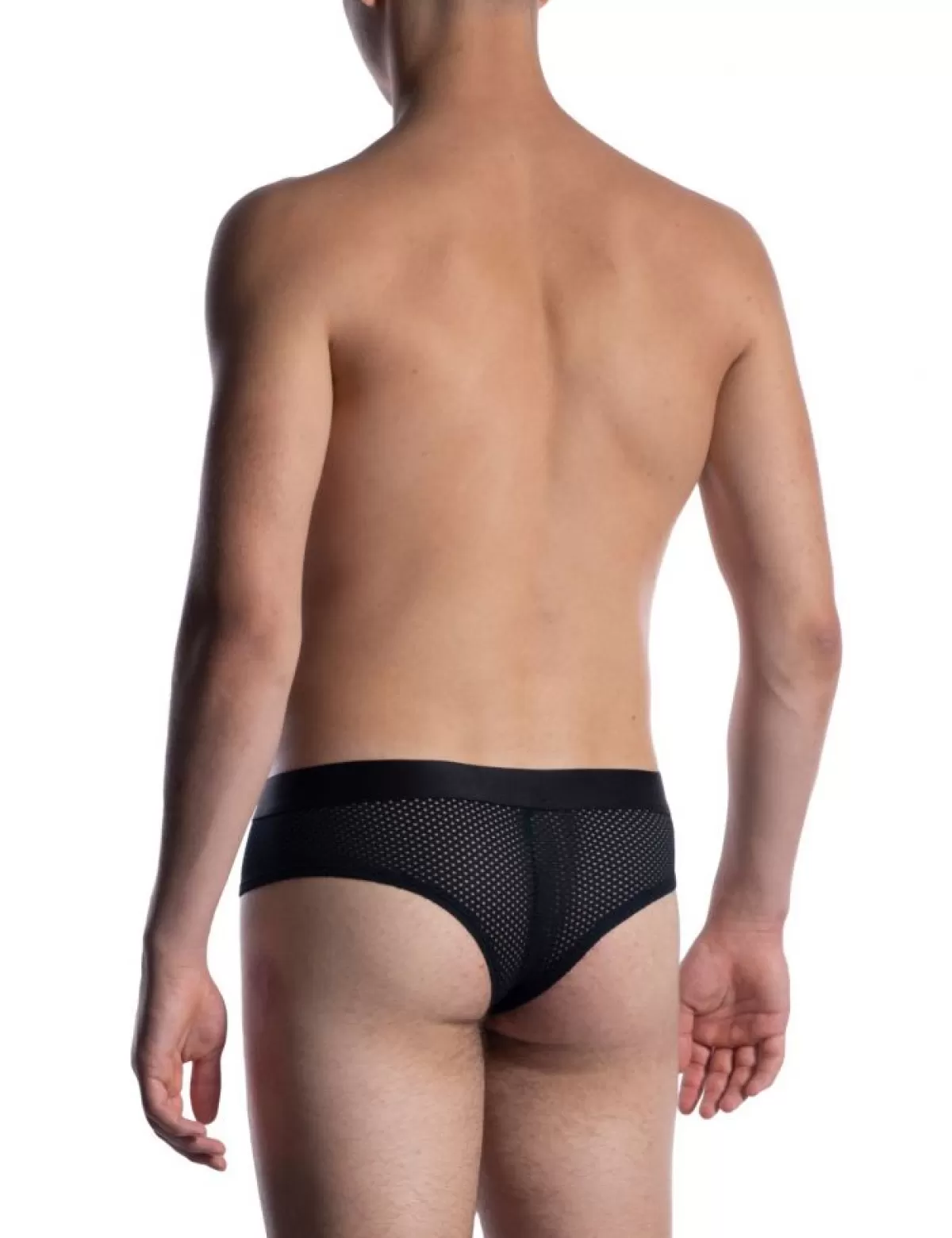 Outlet Sally's Toy Black Net Cheeky Brief - S