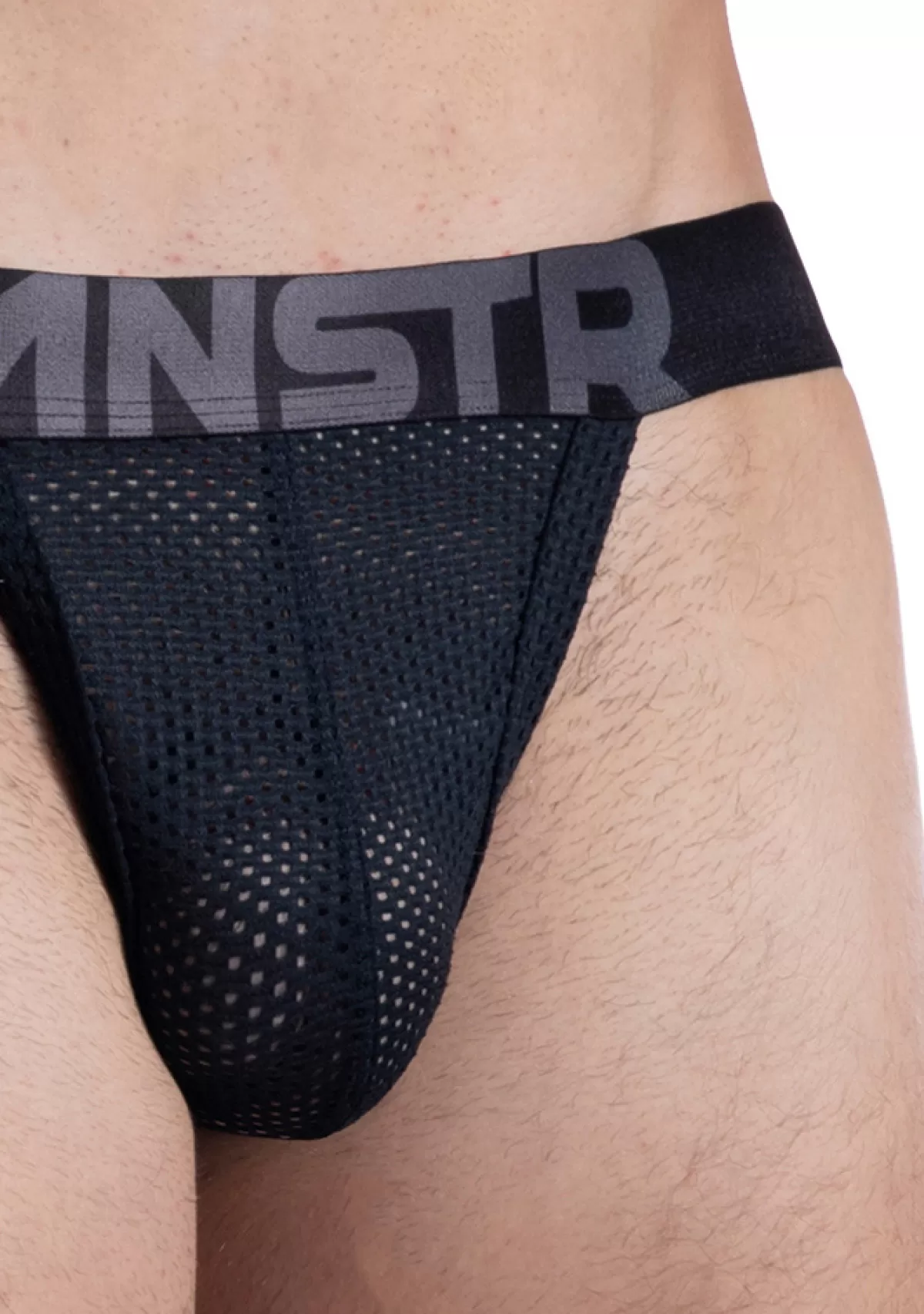 Online Sally's Toy Black Net Workout Jock - S