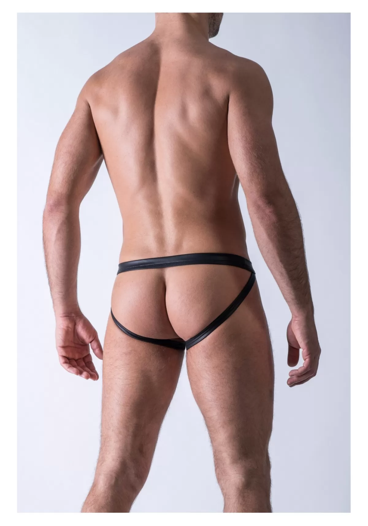 Store Sally's Toy Black Zipped Jock - L