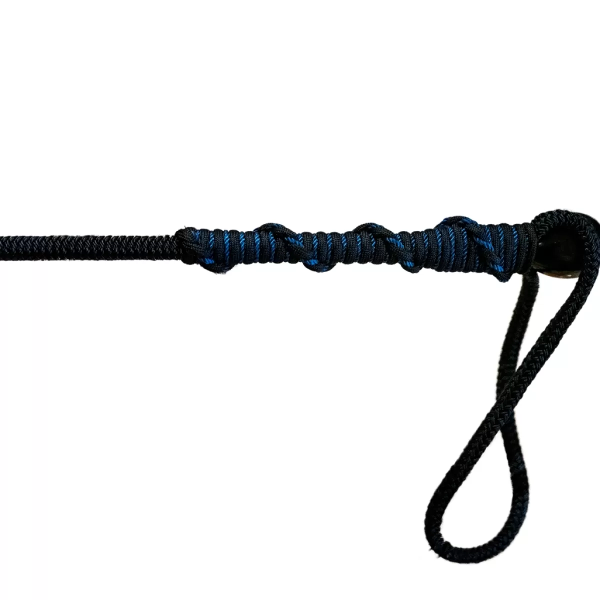 Sale Sally's Toy Crop with Fiddle Tip - Black\/Blue Handle