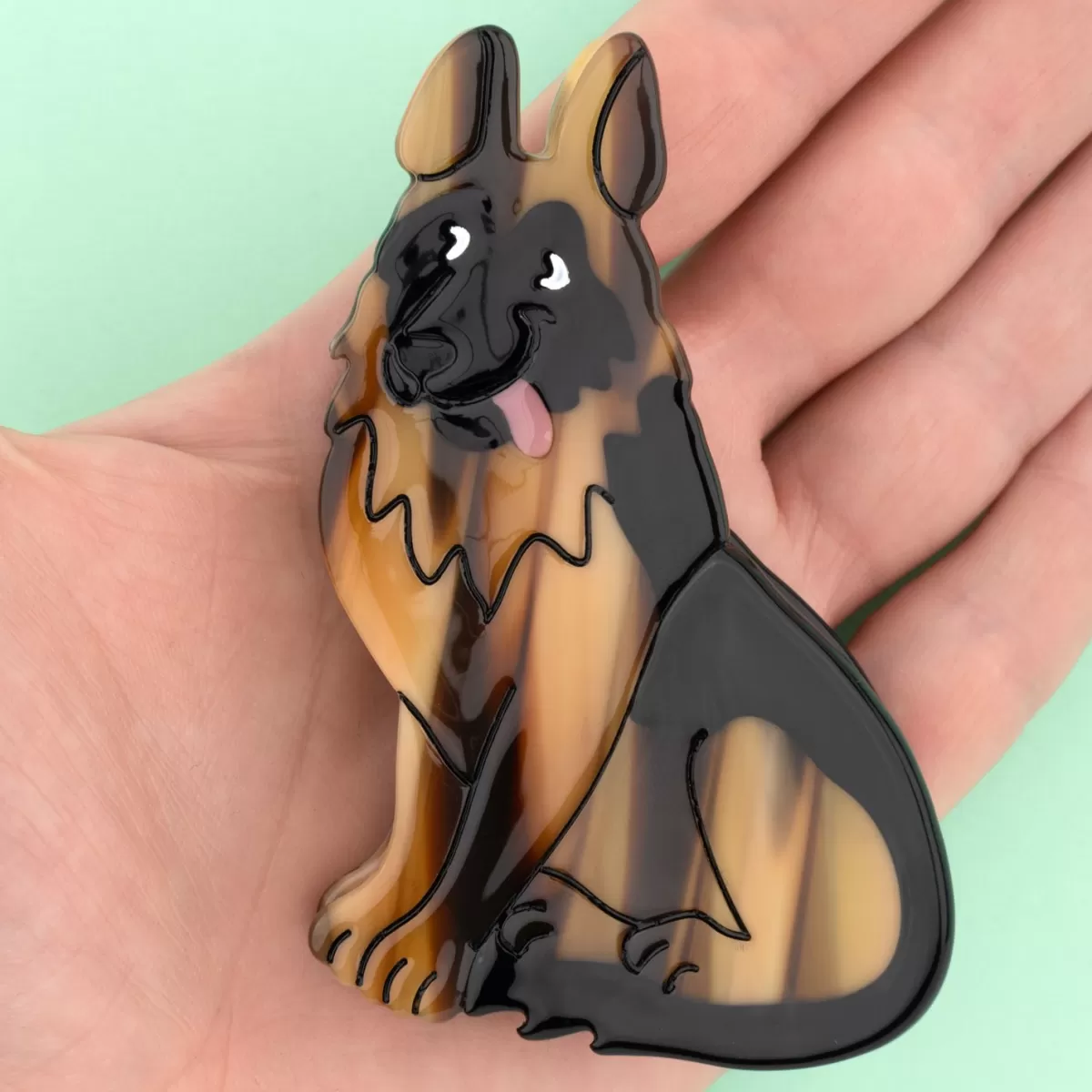 Clearance Sally's Toy German Shepherd Hair Claw (Pre-order)