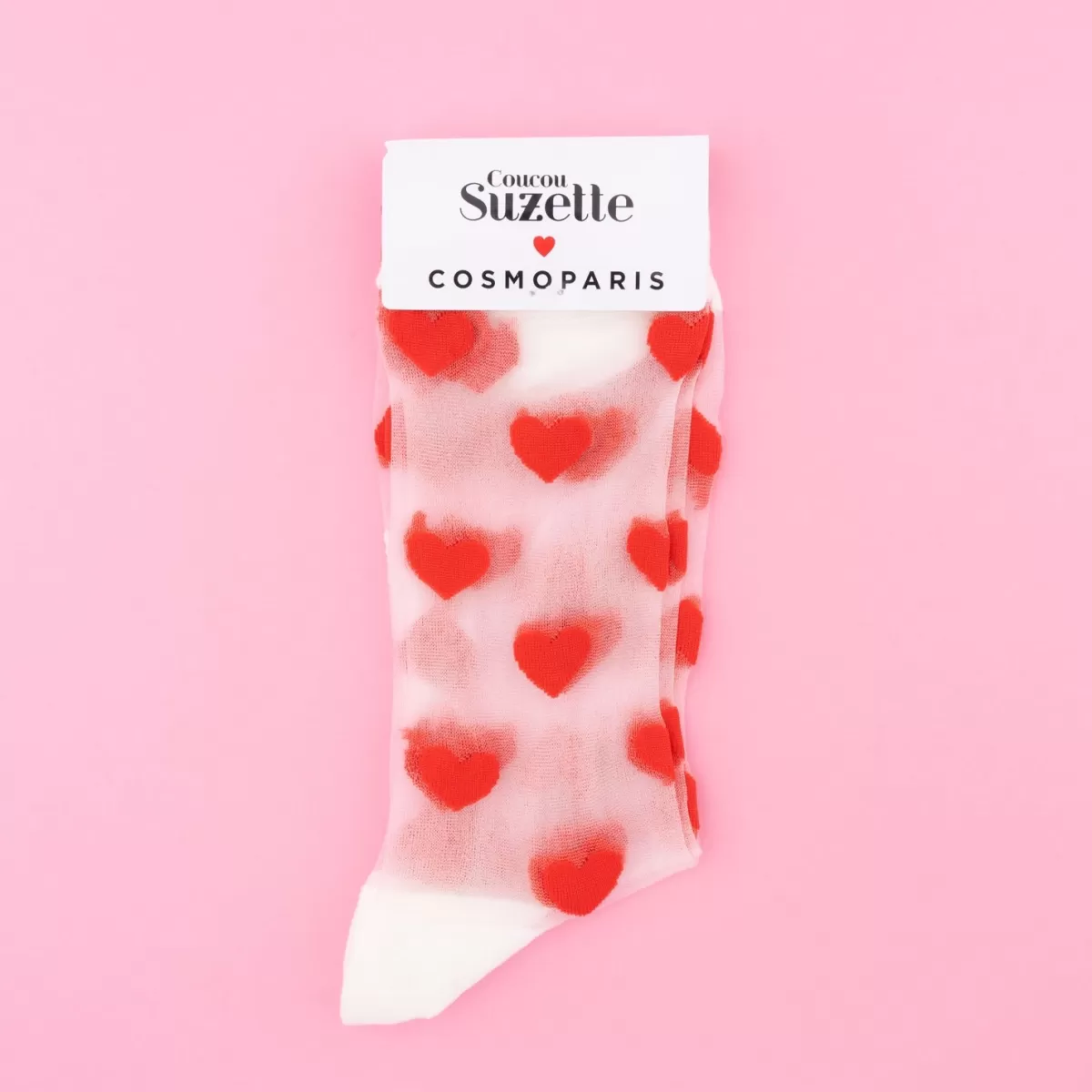 Online Sally's Toy Heart Sheer Socks (Pre-order)