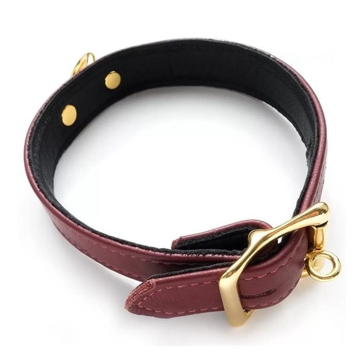 Flash Sale Sally's Toy JT Signature Collection Collar - Merlot Red S\/M