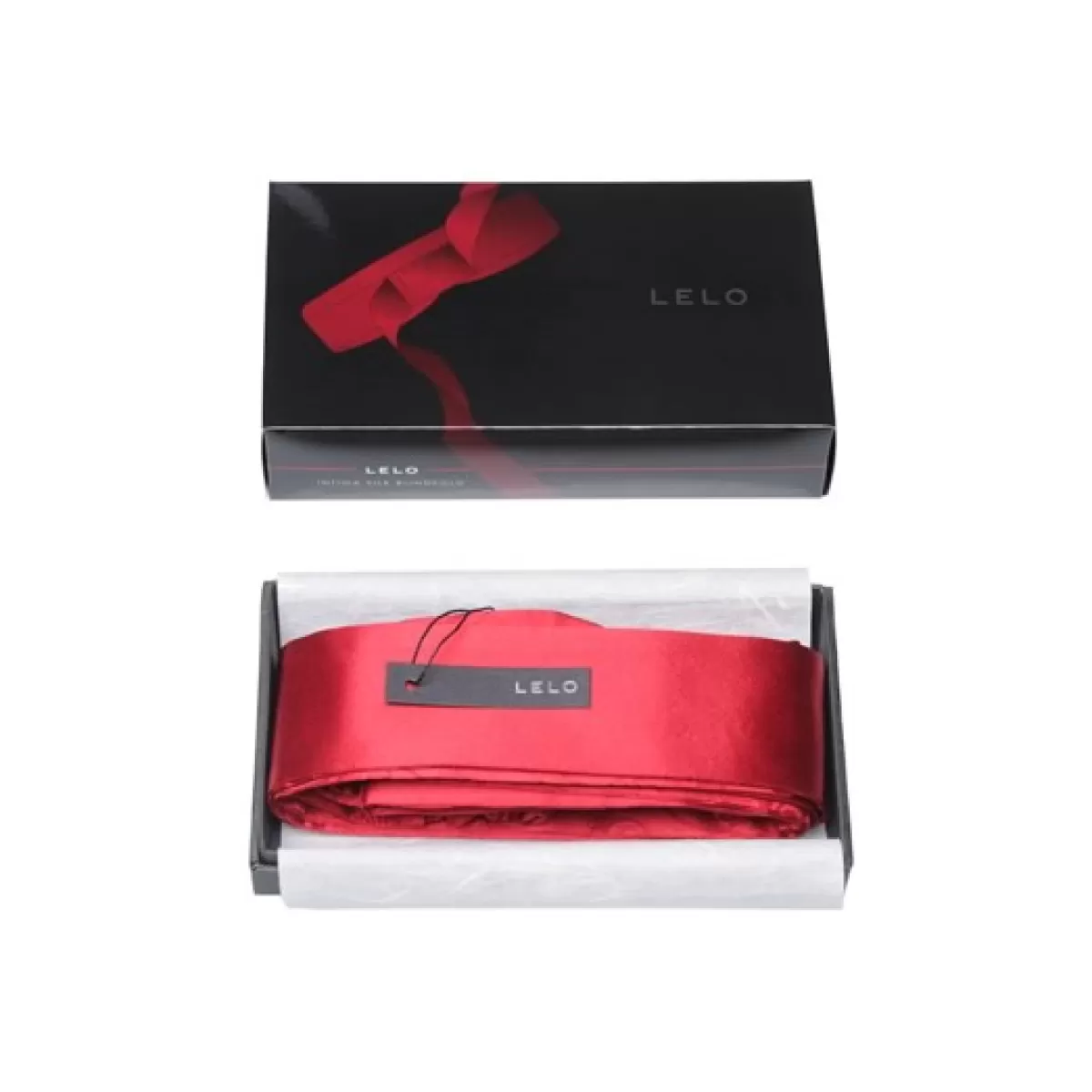 Cheap Sally's Toy LELO Intima Silk Blindfold - Red