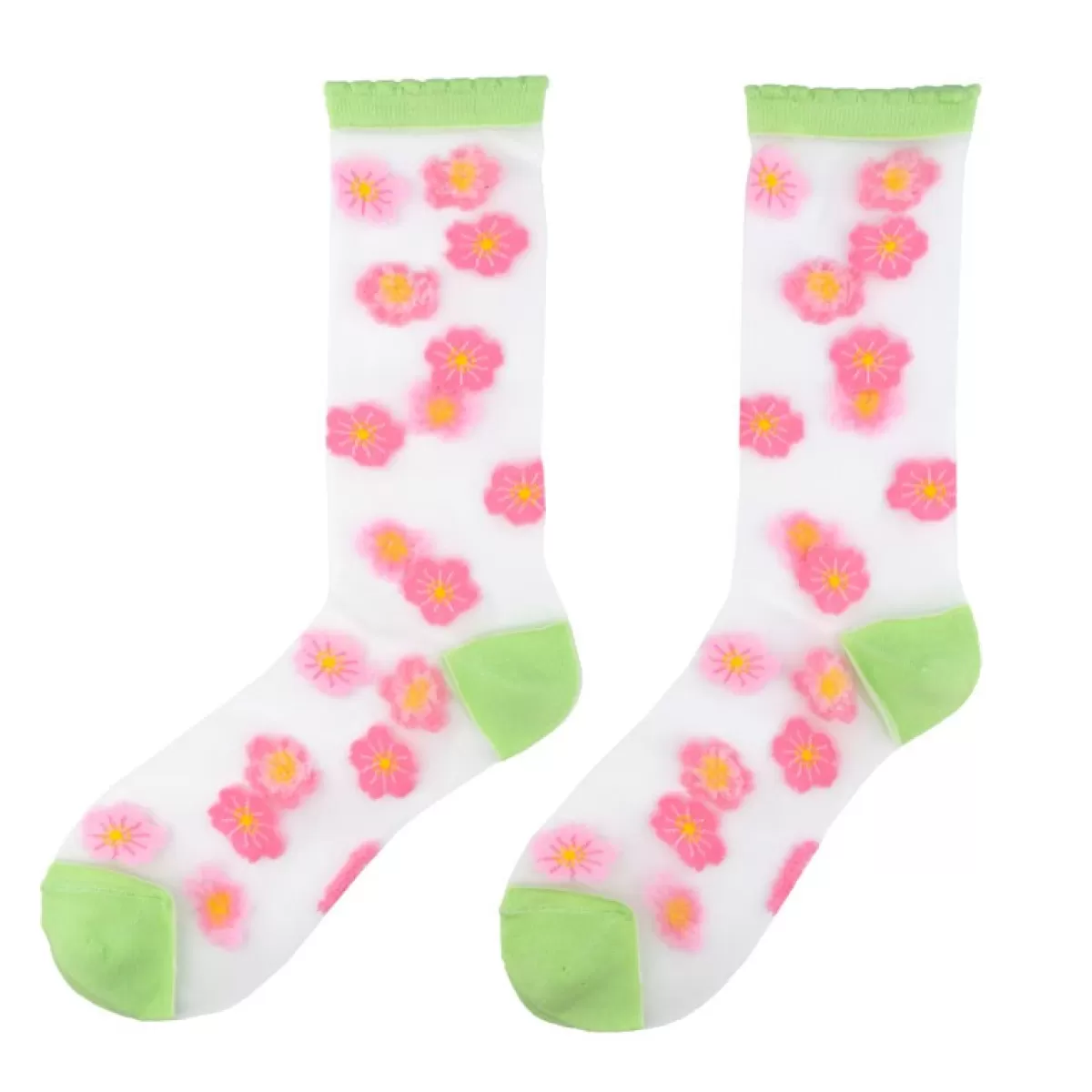 New Sally's Toy Sakura Sheer Socks (Pre-order)