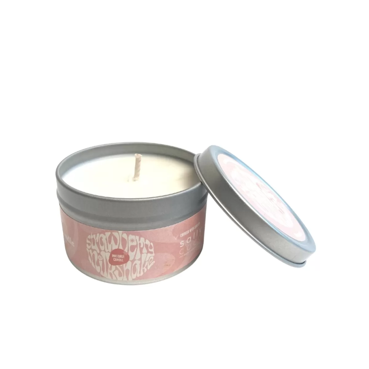 Sale Sally's Toy Sally Coco X BeCandle Massage Candle - Strawberry Milkshake