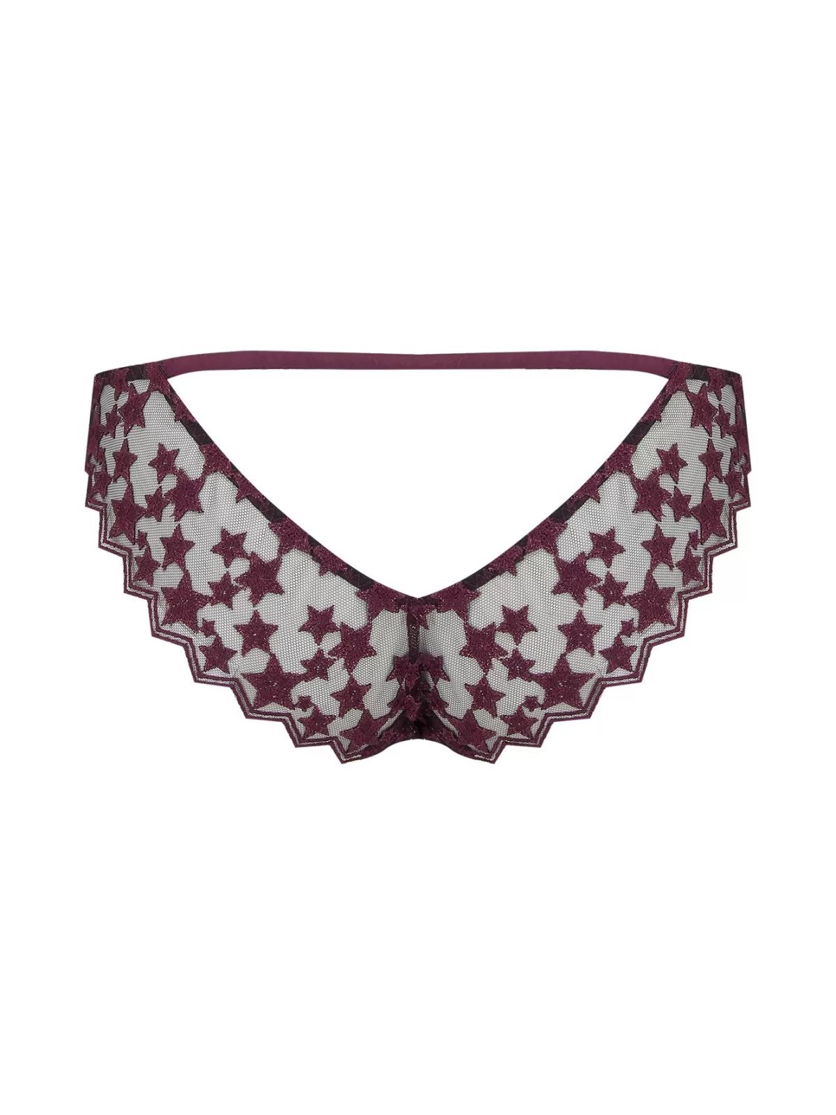 Store Sally's Toy Stella Plum Brazilian Knicker - XS